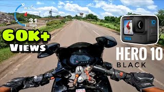 GoPro Hero10 Black Review | Video Test | Best Action Camera For Motovloging