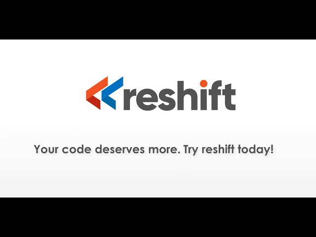 reshift Demo