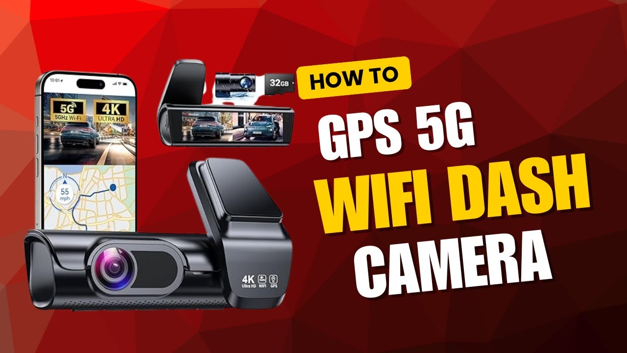 K600 4K Dash Cam Front & Rear | 3.59" IPS Screen, Built-in GPS & 5G WiFi, UHD 2160P Night Vision,