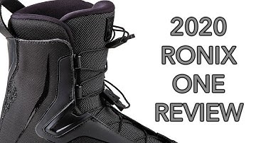 2020 Ronix One Black Anthricite Wakeboard Bindings Review