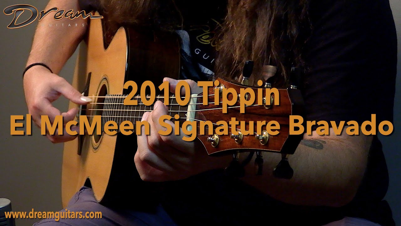 2010 Tippin El McMeen Signature Bravado, Brazilian Rosewood