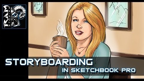 Storyboarding In Sketchbook Pro 7 - Creating a Frame from Start to Finish