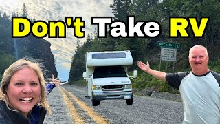 McCarthy Alaska - Is McCarthy Road the worst road in Alaska? RV Alaska