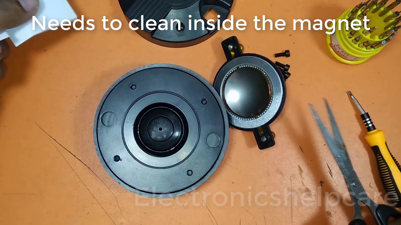 how to repair speaker? YouTube