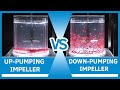 Uppumping vs downpumping  sepro mixing
