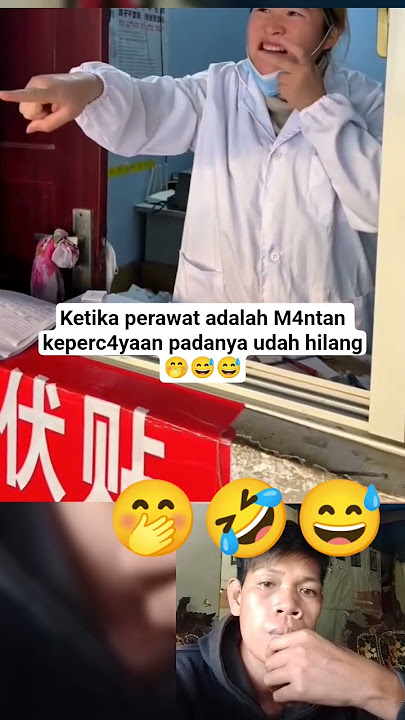 Singa Periksa m4ntan, M4ntan Langsung T4kut🤭🤣 #shorts #funny #comedy
