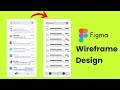 Gmail App Wireframe Made Easy with Figma Design