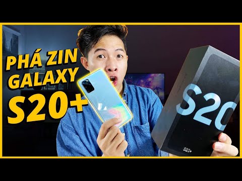 HOT!!! MỞ HỘP PHÁ ZIN GALAXY S20+ ĐẦU TIÊN TẠI VIỆT NAM NGAY TRONG ĐÊM