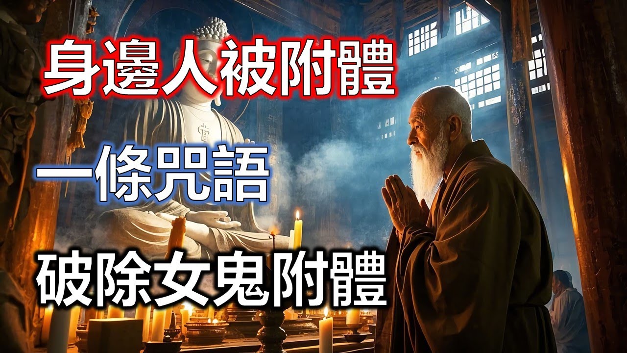 你身邊人被“附體”了嗎？淺談“附體”真相，一條咒語助您破除女鬼附體#佛學#智慧#因果