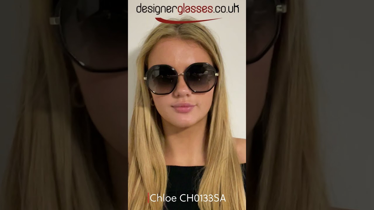 NEW  CHLOE SUNGLASSES RED WOMEN EYEWEAR CHLOE CH0133SA 004 Amazon.com: Sunglasses Chloé CH 0026 S- 004 Gold/Red  main image 2