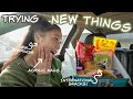 TRYING NEW THINGS!! (getting new ear piercings, acrylics, & trying international snacks!)