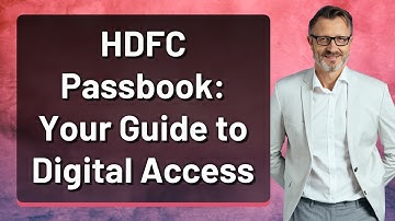 HDFC Passbook: Your Guide to Digital Access