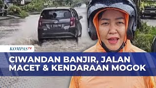 Jalur Utama Jalan Ciwandan Banjir, Kendaraan Mogok hingga Terjebak Macet Satu Jam | KOMPAS PETANG