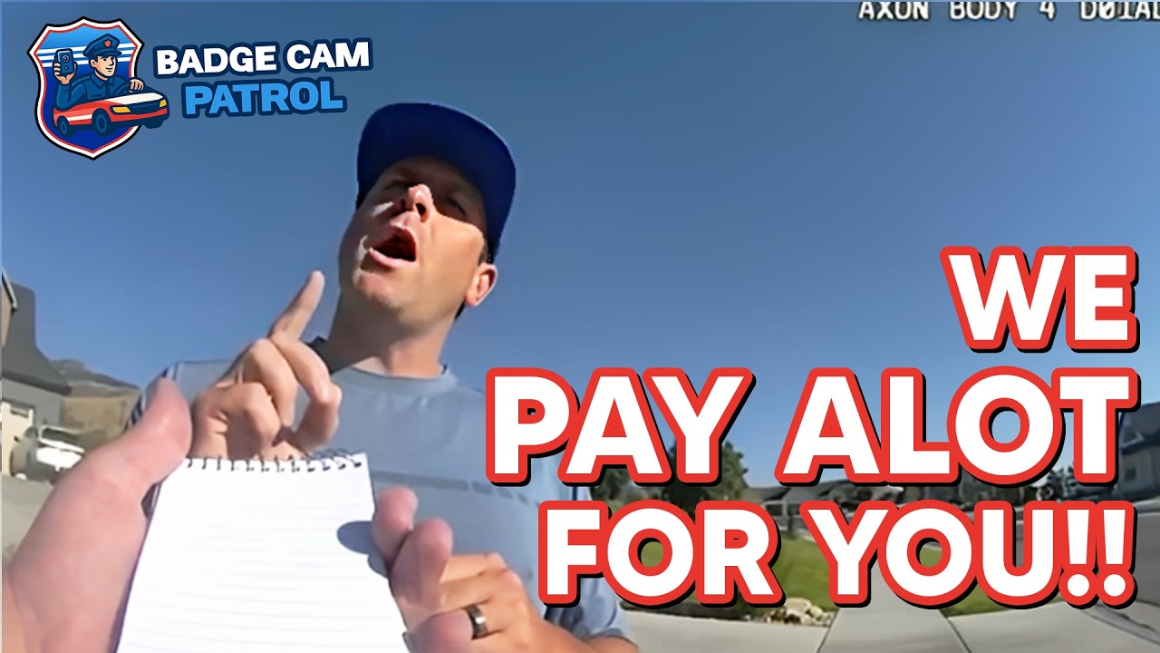 Политик потерял контроль над собой, когда полиция прибыла на место аварии с участием его сына.