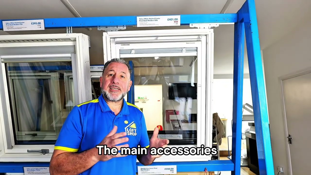 Our best selling Velux Centre Pivoting white painted roof window #velux #veluxroofwindow #roofwindow