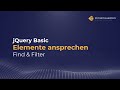 jQuery 014 | Find und Filter
