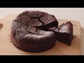 生クリーム無し！板チョコで作るしっとり濃厚♡ガトーショコラの作り方／Gateau Chocolat recipe