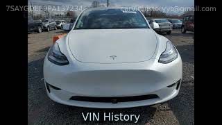 2023 Tesla model y 7SAYGDEE9PA137234