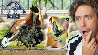 Unlocking Level 40 HAAST Eagle in Jurassic World the Game screenshot 3
