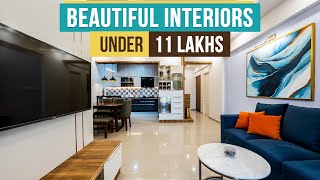 2BHK Home Interior Design - [Detailed HOME TOUR] Walkthrough of A MODERN CONTEMPORARY House in INDIA