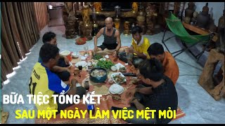 Cùng Anh Em Dọn Dẹp Cho Khu Vườn Và Bữa Nhậu Cảm Ơn Anh Em, Một Ngày Vất Vả Nhưng Mà Vui | Râu Vlog