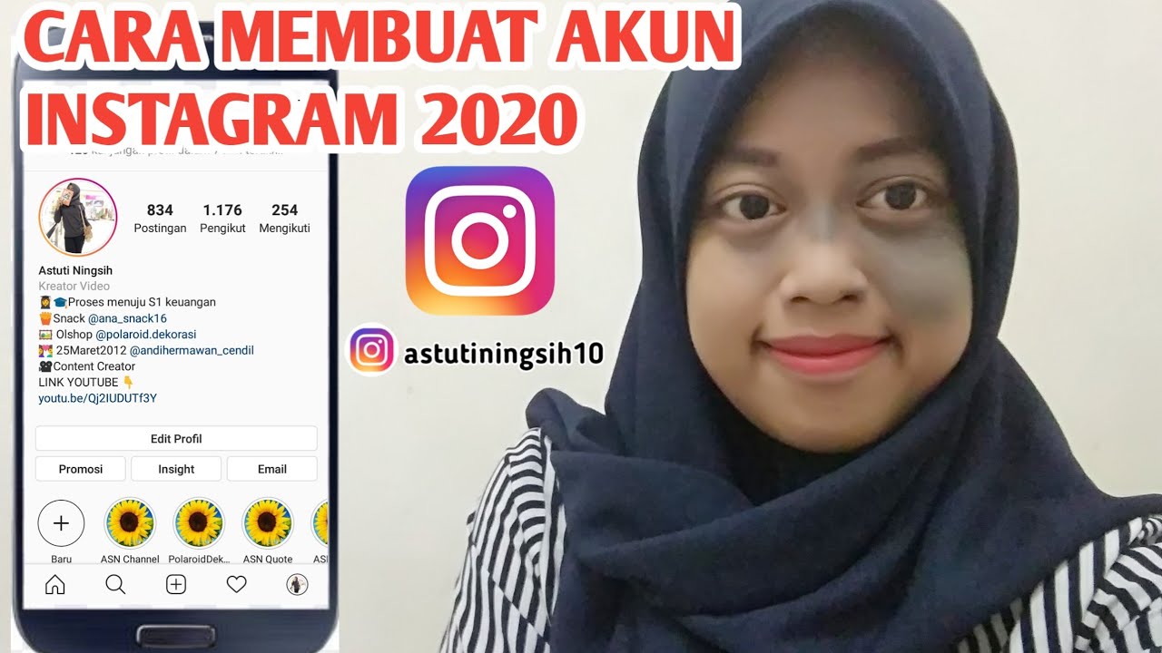 CARA MEMBUAT AKUN INSTAGRAM 
