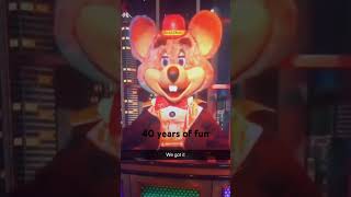 40 Years Of Fun Chuck E. Cheese