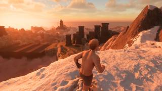 HOW BIG IS THE MAP in Enshrouded? Sprint Across the Map