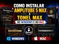 Como instalar o Amplitube 5 Max e Tonex Max ( últimas versões) 😱