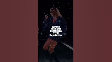 TS albums as seasons (in my opinion) || #taylorswift #shorts