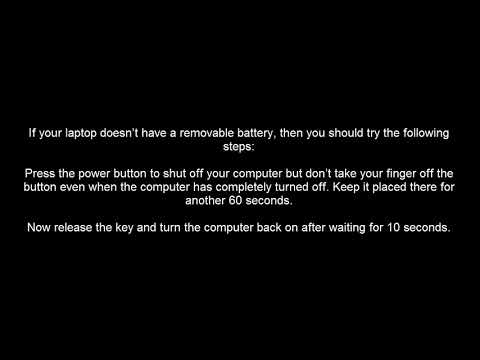 How To Fix A Black Screen On A Toshiba Laptop