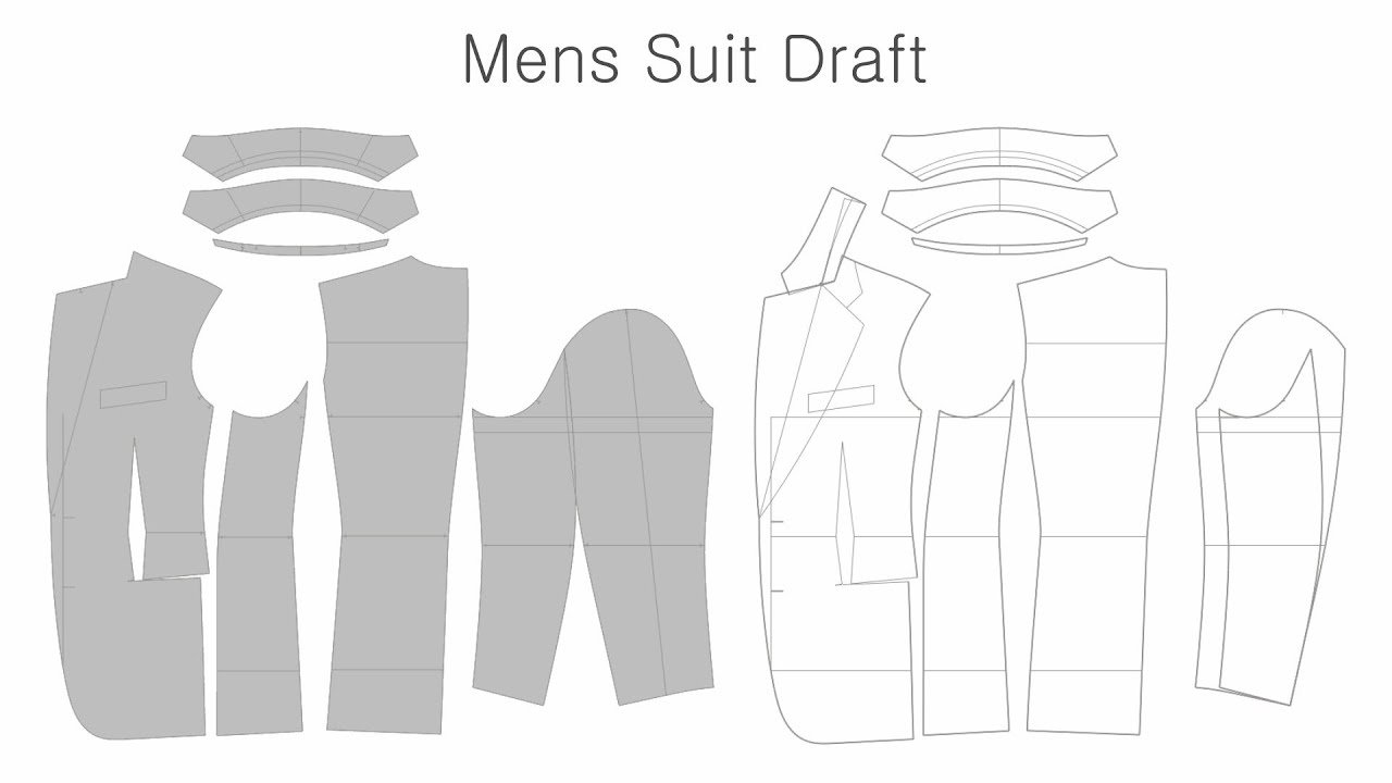 Men's Suit Sewing Pattern