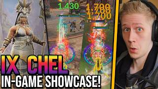 IX CHEL IN-GAME SHOWCASE - BROKEN HEALING & SHIELDING ASPECT! screenshot 3
