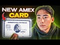 BRAND NEW AMERICAN EXPRESS CREDIT CARD (FIRST LOOKS)