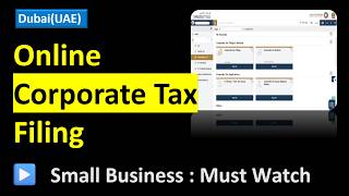 UAE Corporate Tax Filing 2026 🔥Practical Training  🇦🇪 | 99% Confusions Resolved