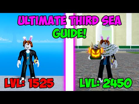 The ULTIMATE Third Sea Guide In Blox Fruits! (1525 - 2450) 