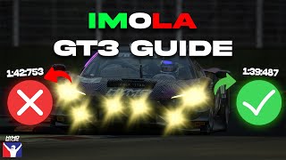 HOW TO DO IMOLA IN iRacing | GT3 Track Guide \u0026 Tips