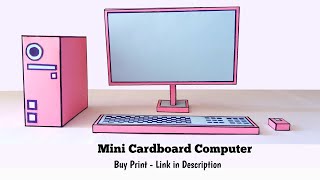 How to make Paper Computer | Mini Computer | Mini PC