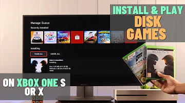 Jak stáhnu disk do konzole Xbox One S?