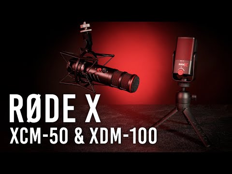 RODE X Microphones: XCM-50 & XDM-100 - YouTube