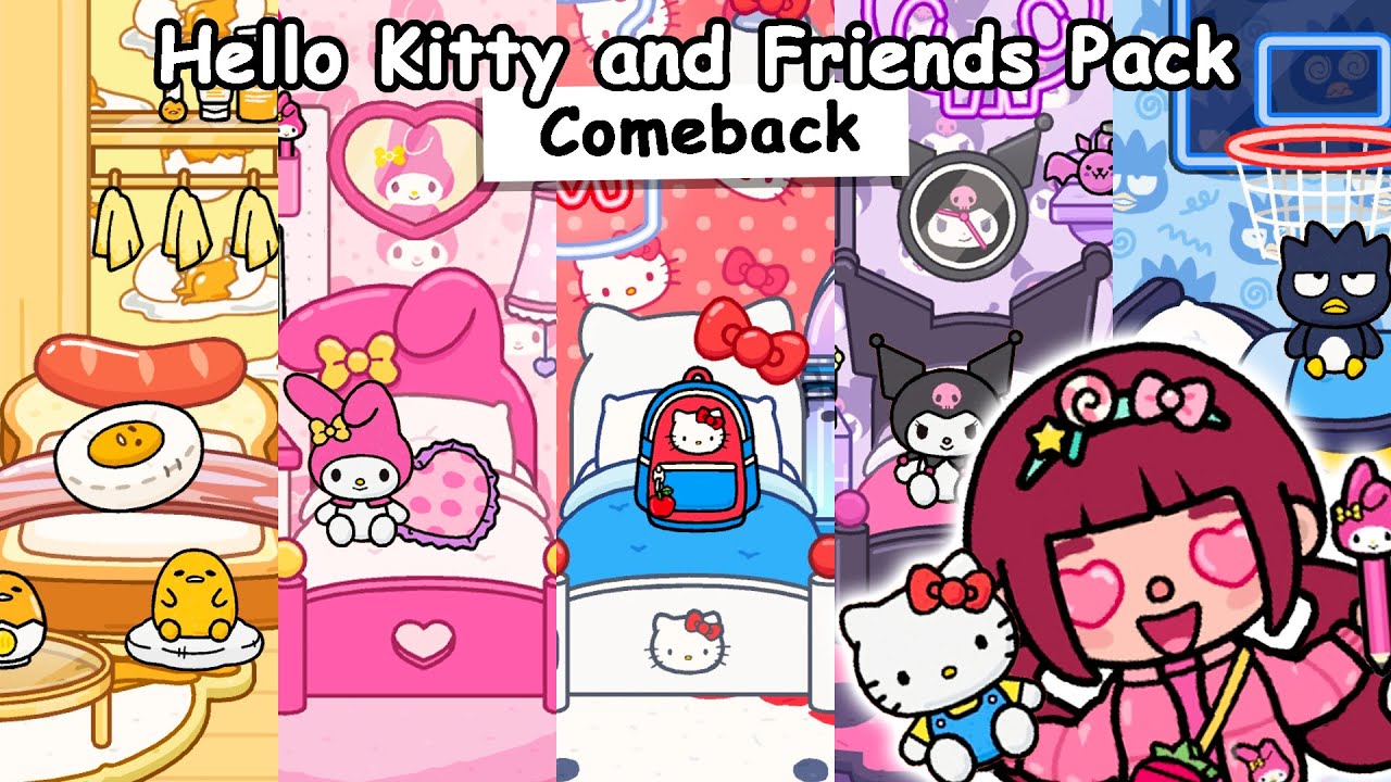 Create a Virtual, Hello Kitty-Themed House with Toca Boca's New Home Design  Pack - The Toy Insider