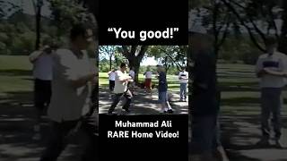 RARE FOOTAGE!  Muhammad Ali - 90's Home Video