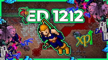 ED 1212 Hunt x4 Furious Crater (Cloak Boosted) 10.9kk/h Raw + 11.8kk Profit - Tibia Hunt [13.40]