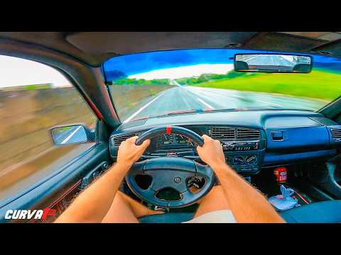 ACELERANDO O VW GOLF 2.0 NA ESTRADA!! 🚀