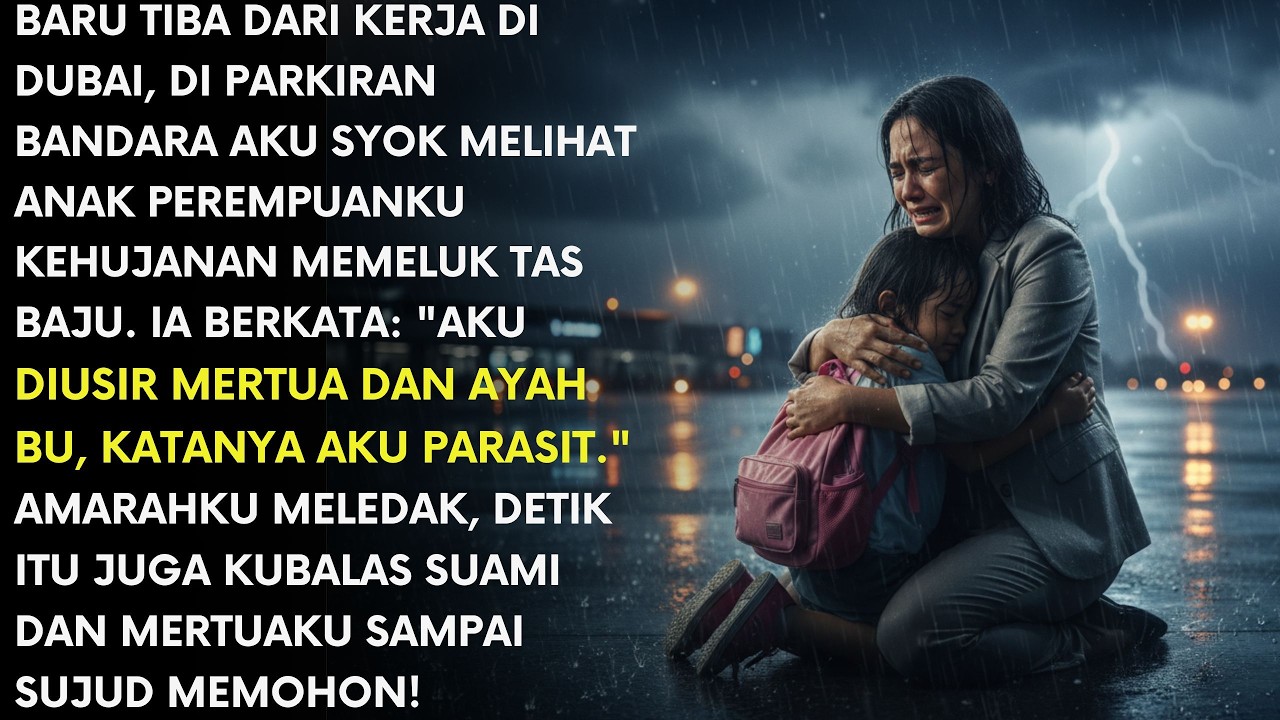 PULANG DARI DUBAI, SYOK LIHAT ANAK DIUSIR & JADI GELANDANGAN! BALAS DENDAMKU BIKIN MERTUA SUJUD!