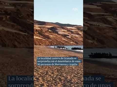 Intercambio de PERSONAS por DROGA en una playa de GRANADA