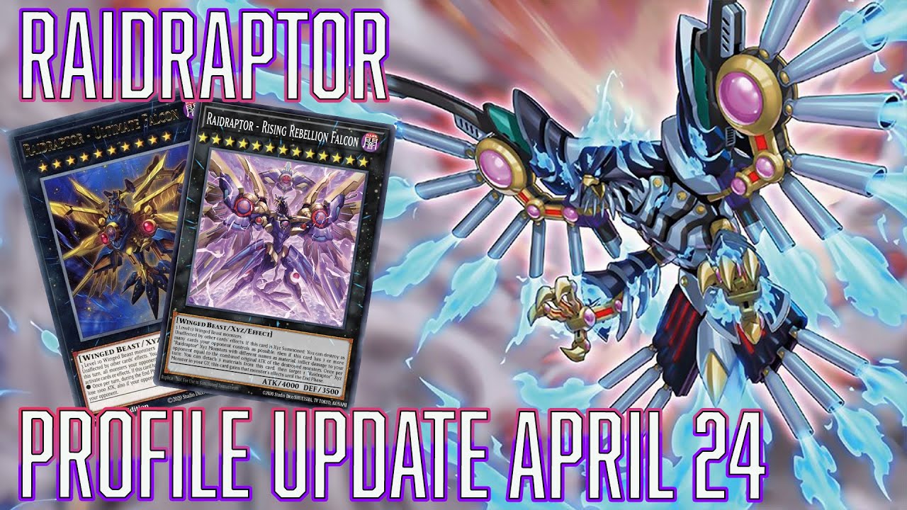 YUGIOH Raidraptor Deck Profile UPDATE April 2024 YUGIOH Raidraptor Deck Profile UPDATE April 2024