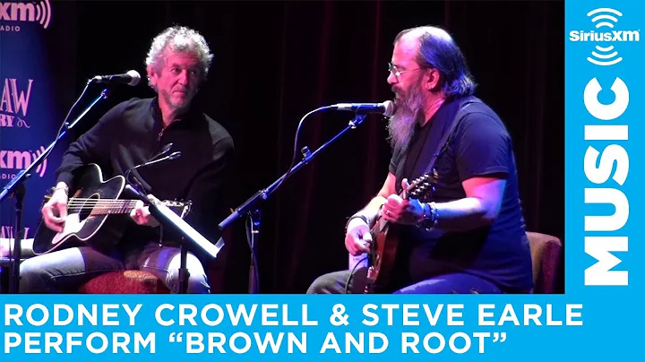 Rodney Crowell and Steve Earle perform "Brown And ...