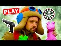 KyKyPlay - Как я ходил в тир на охоту - Ам Ням и Игрушки - Стреляем по мишеням