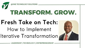 Fresh Take on Tech: How to Implement Iterative Transformation